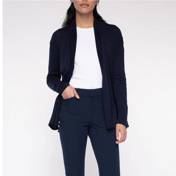 Alashan Cashmere Caroline Grace Cotton Cashmere Mini Duster NWT - Picture 1 of 16